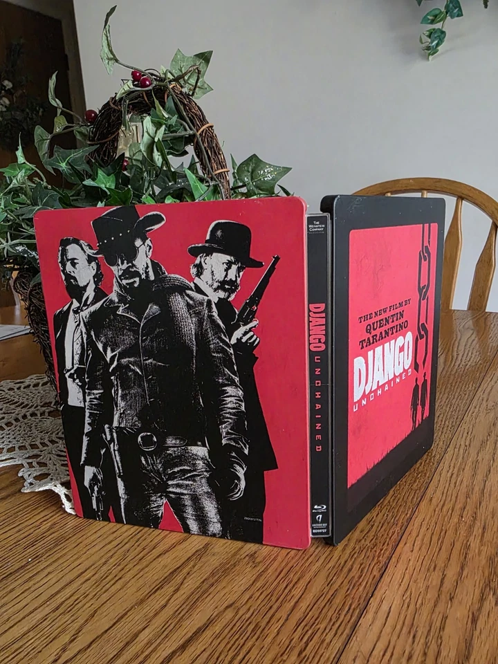 Django Unchained BluRay Steelbook 3 Disk Set (Target Exclusive Rare)  - Image 2 of 4