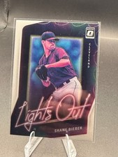 2021 Panini Donruss Optic - Lights Out Shane Bieber #LO15