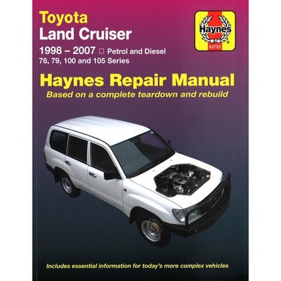Toyota Land Cruiser (1998-2007) 78 79 100 105 Werkstatthandbuch Haynes
