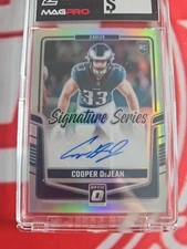 2024 Panini Donruss Optic Cooper DeJean Signature Series Holo AUTO (RC)- Eagles