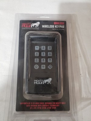Mighty Mule MMK200 Wireless Keypad For Gate Openers New