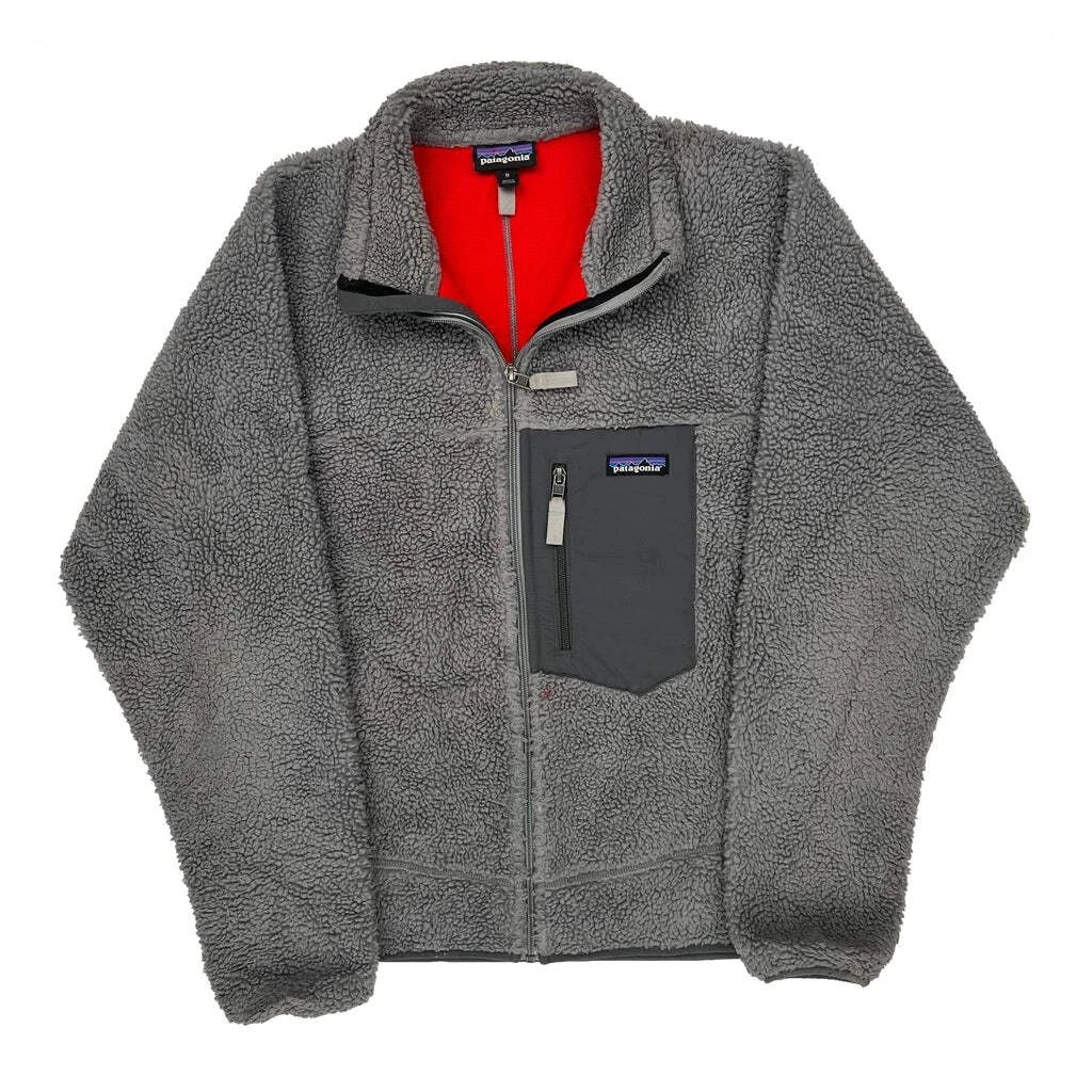 Patagonia Fleece Jacket - Medium Gray Polyester
