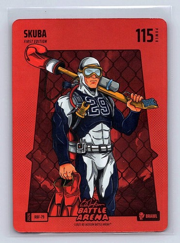 SKUBA (Tarik Skubal) Bo Jackson Battle Arena #RBF-79 Red Battlefoil