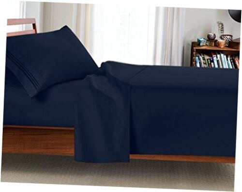 College Dorm Room 3Pc Bed Sheet Set, Twin-Extra Long Size 39"x 80" -