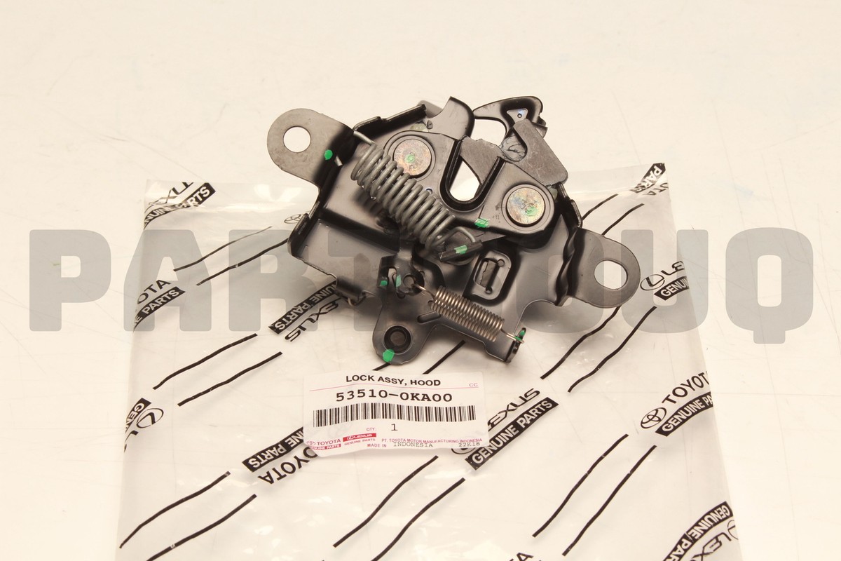 535100KA00 Genuine Toyota LOCK ASSY, HOOD 53510-0KA00 | eBay
