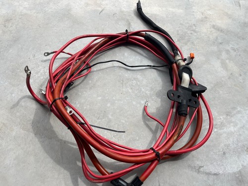 95-01 BMW 740iL E38 Positive Red Battery Cable w Terminal OEM 1436898 - Picture 16 of 16