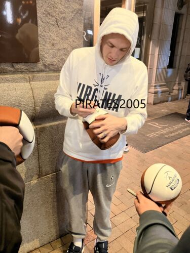 KYLE GUY SIGNED 12X12 FLOORBOARD COLLAGE VIRGINIA CAVALIERS 2019 CHAMPS JSA COA - Picture 2 of 2