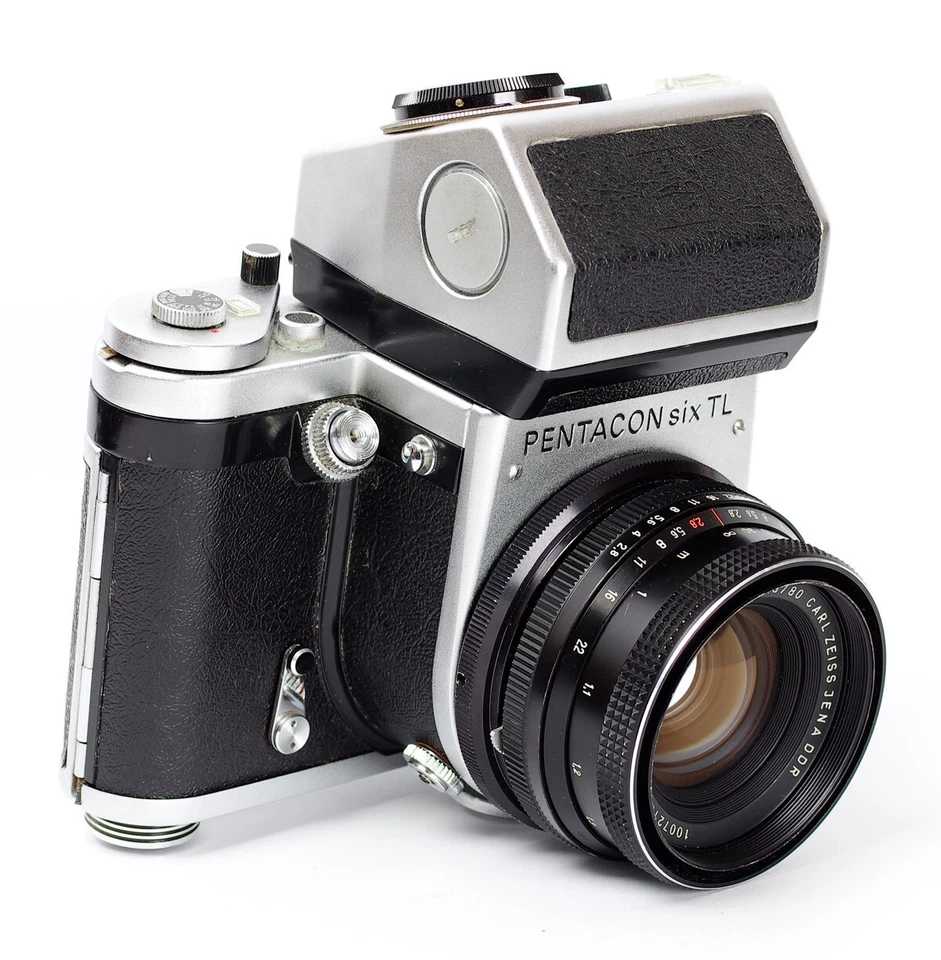 Pentacon SIX TL + Biometar MC 2,8/80 mm + Prisma TTL + Estuche Juego de trabajo Foto 3 de 4