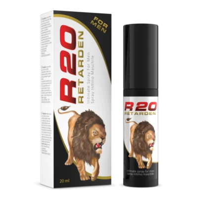 INTIMATELINE Ritardante Eiaculazione Maschile Spray Uomo Precoce R20 Retarden 20 ML