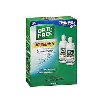 Alcon Opti-Free Replenish Multi-Purpose Disinfecting Solution 20 Fl Oz Pack of 6