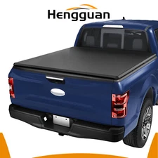 Soft Tri-Fold Tonneau Cover 4.6ft Bed fit for Ford Maverick Waterproof 2022-2024