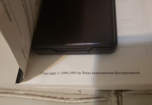 Texas Instruments BA II Plus Business Calculator - With Manual Guidebook Works - Picture 7 of 8
