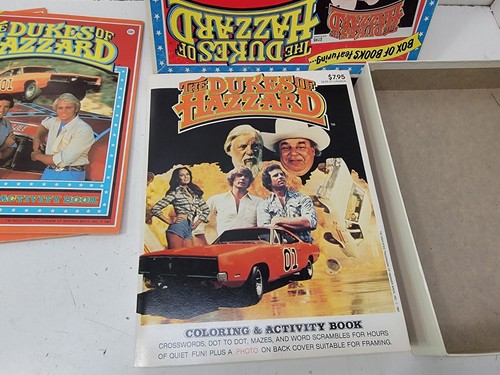 VINTAGE SELTEN DIE HERZÖGE VON HAZZARD MAL- & AKTIVITÄTSBÜCHER SET 1982 - Bild 8 von 16