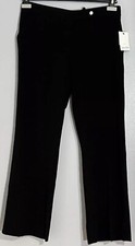 Calvin Klein Career Casual Classic Fit Black Dress Pants Sz 10P On Sale WOW LOOK