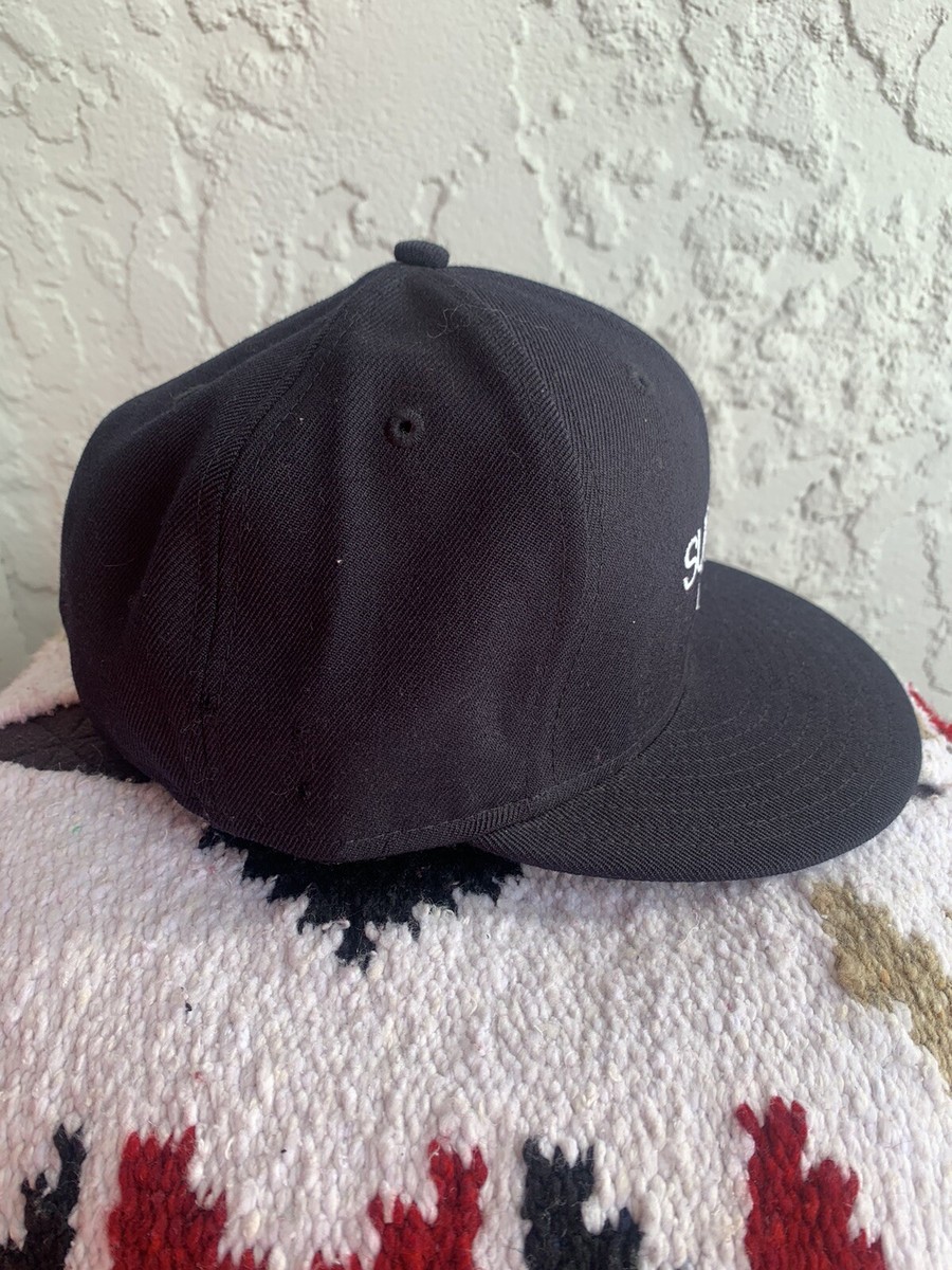 Supreme Classic Logo Navy Blue New Era 7 1/8 Hat FW2010 | eBay