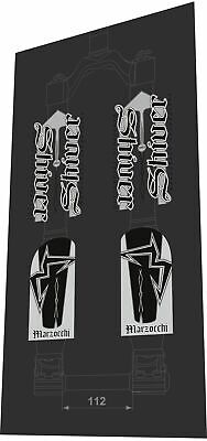 Decal Set MARZOCCHI DH3 Fork Sticker