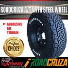 17" Black Steel Wheel & Roadcruza 225/65R17 RA1100 102T A/T Tyre 225 65 17 tire