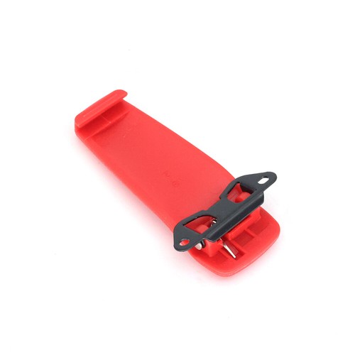 Pour ICOM BP-210 V82 Radio Walkie Talkie Rouge Clip de ceinture Accessoires - Zdjęcie 10 z 12