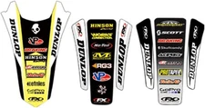 Factory Effex Rear Fender Graphic Kits Yellow 19-32426