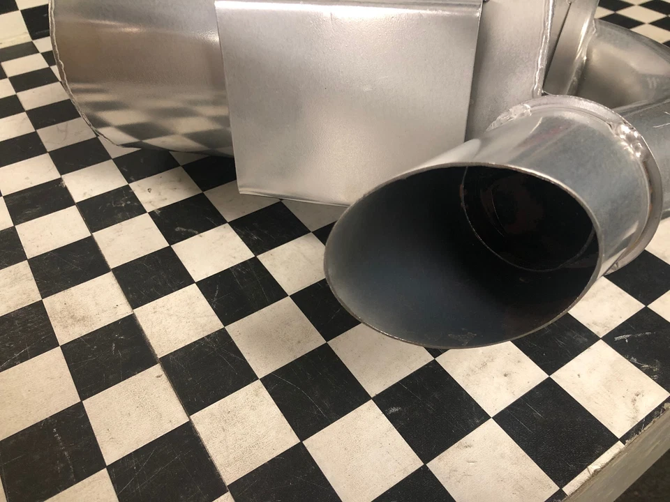 Silenciador silenciador de escape de cerámica de gran volumen Polaris Fusion 600 Dynoport 2006 EMP Foto 3 de 4