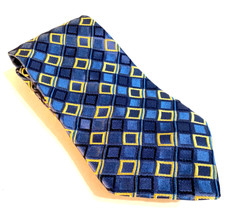Tommy Hilfiger Mens Tie Silk Necktie Multicolor 57 Long 3.75 Width