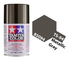 Tamiya 85094 TS-94 Metallic Gray Lacquer Spray Paint 100ml - US Fast Ship