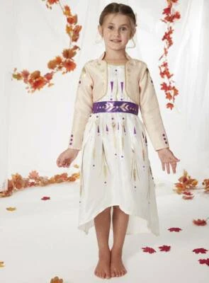 BRANDNEW AND UNWORN ( Disney Frozen 2 ANNA Cream Dress ) Brilliant Frozen 2