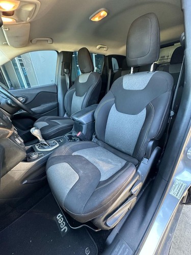 JEEP CHEROKEE KL 02/2014-12/2019 LEFT FRONT SEAT CLOTH LONGITUDE