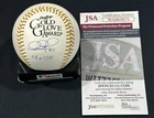 Adam Jones Signed Gold Glove Baseball Autograph Auto Orioles JSA Witness COA