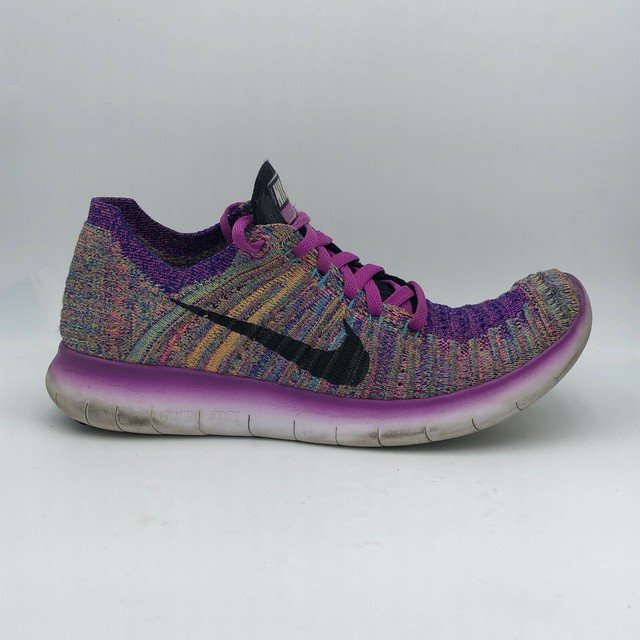 nike free run flyknit purple