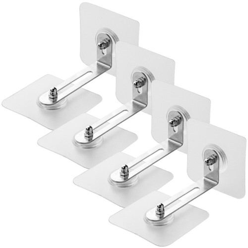 4 Pcs Wall Fastener Wardrobe Anti-fall Anchor Child Furniture Anchors Bracket - Picture 8 of 12