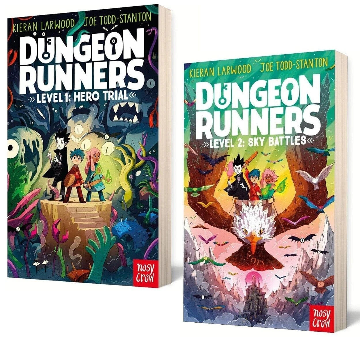 Kieran Larwood Dungeon Runners Series Illustrated 2 Books Collection Set Hero - Image 3