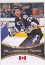 10/11 UD..MARTIN ST. LOUIS..ALL-WORLD TEAM..# AW-12..LIGHTNING.. COMBINED SHIP