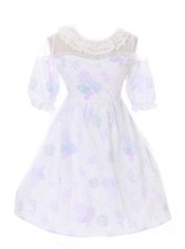 JSK-18 Meerjungfrau Mermaid Muscheln weiß Cute Pastel Goth Lolita Kleid Cosplay