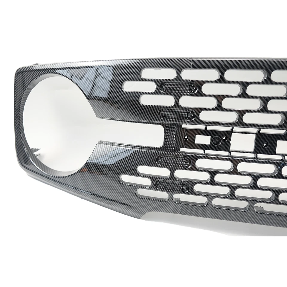 Front Grille Mesh High End Style For Ford Bronco 2021-2023 2/4 Door Carbon Fiber Foto 4 de 4