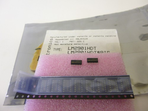 10pcs/lot of 10 pieces LM2901HDT HIGH TEMPERATURE-40,+150°C quad comparator - Picture 3 of 3