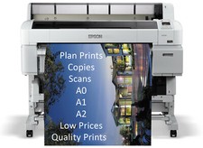 Large Format PLAN Printing High Quality A0 A1 A2