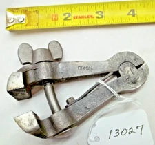 DIXON Machinists / Hobbyists Vintage Hand Clamp, 1-1/4" Wide Jaws, Opens to 5/8"
