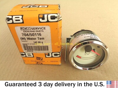 JCB TELEHANDLER - GENUINE JCB WATER TEMPERATURE GAUGE (PART NO. 704/50116)