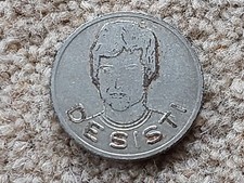 Forza Roma Desisti Fußball Spielmarke