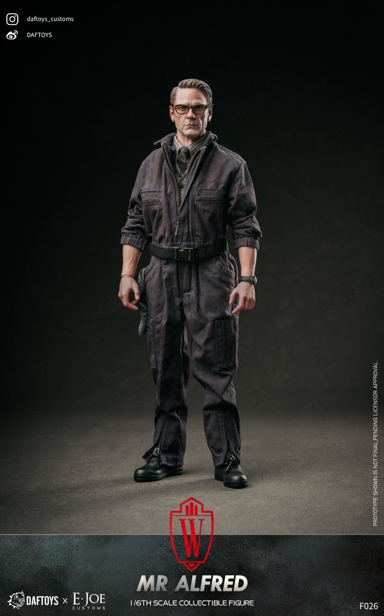 In stock DAFTOYS x E.JOE custom F026 1/6 Justice League Alfred 12