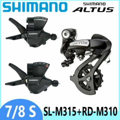 Shimano Altus SL-M315 Schalthebel RD-M310 Schaltwerk 7/8-Fach MTB Gruppe