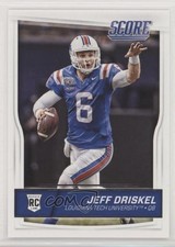 2016 Score Rookies Jeff Driskel #430 00ah