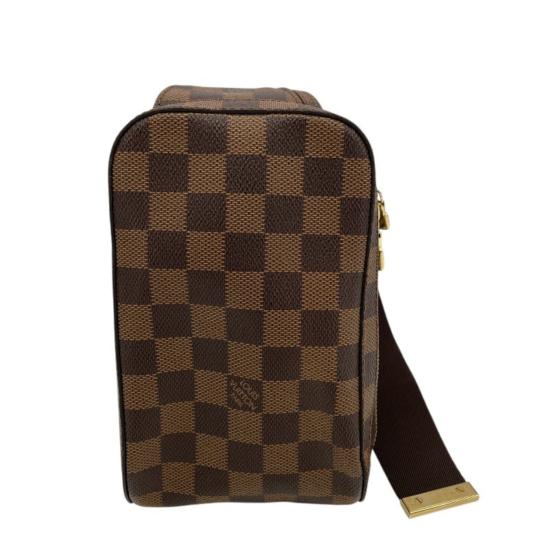 LOUIS VUITTON Geronimos N51994 Brown Damier Ebene Crossbody Bag 3484
