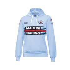 Sparco Martini Racing Womens Hoodie Authentic Motorsports Racing Clothing Car