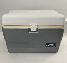 Igloo Maxcold 50 qt Gray Cooler Insulated Ice Chest Box 5 Day Cold
