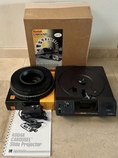 KODAK Carousel 4400 Slide Projector WORKS EXCELLENT W Remote Lens, Tray,  Box
