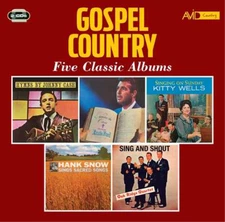 Various Artists Gospel Country: Four Classic Albums (CD) Album (UK IMPORT)
