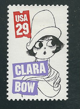 Scott #2820...29 Cent...Clara Bow...2 Stamps