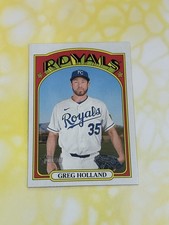 2021 Topps Heritage High Number Greg Holland #698 Kansas City Royals (X)